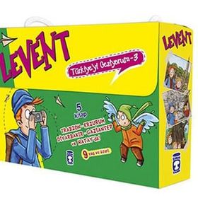 Levent Türkiye’yi Geziyorum - 3 5 Kitap Set - Mustafa Orakçı