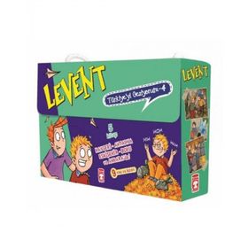 Levent Türkiye’yi Geziyorum - 4 5 Kitap Takım - Mustafa Orakçı