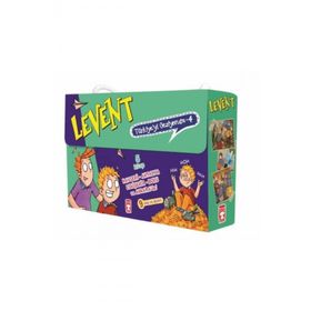Levent Türkiyeyi Geziyorum-4 Hikaye Seti 5 Kitap-Mustafa Orakçı