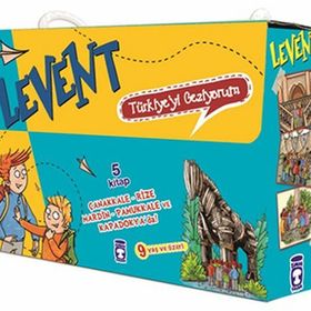 Levent Türkiye’yi Geziyorum 5 - 5 Kitap Takım - Mustafa Orakçı