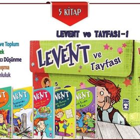Levent ve Tayfası 1 - 5 Kitap Takım - Mustafa Orakçı