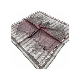 Levidor 22468-01 Pudra Desenli Tivil İpek Eşarp