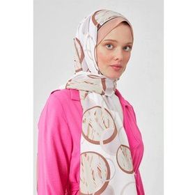 Levidor 23463-06 Aspen Camel Daire Desenli Şal
