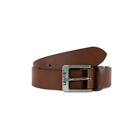 Levis 38016-0123 Kahverengi Deri Erkek Kemer