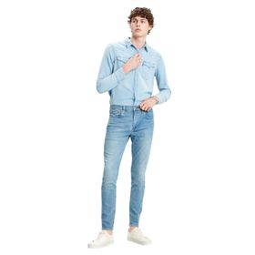 Levis 512 Med İndigo Flat Finish 0915 Slim Taper Erkek Jeans Pantolon
