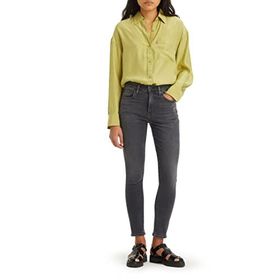 Levis 721 High Rise Antrasit Skinny Kadın Jean Pantolon
