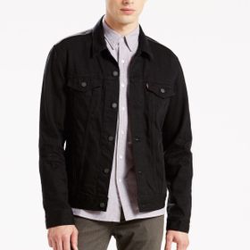 Levis 72334-0144 Conifer Trucker Siyah Erkek Kot Ceket