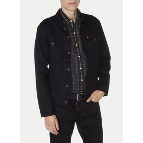 Levis 72334-0144 Conifer Trucker Siyah Erkek Kot Ceket