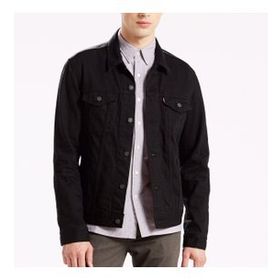 Levis 72334-0144 Conifer Trucker Siyah Erkek Kot Ceket