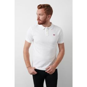 Levis A0229-0006 Erkek Polo Yaka Beyaz T-shirt