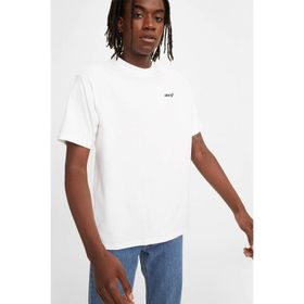 Levis A0637-0000 Beyaz Orig Hm Vneck V Yaka Relaxed Düz Erkek T-shirt
