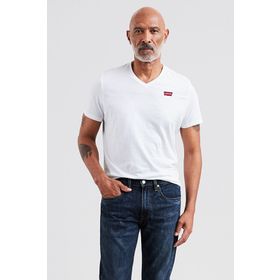 Levis A2084-0000 Beyaz V Yaka Erkek T-shirt