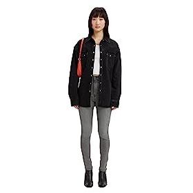 Levis Mile High Super Skinny Gri Kadın Jean Pantolon
