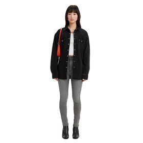 Levis Mile High Super Skinny Gri Kadın Jean Pantolon