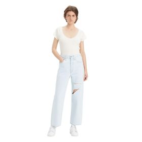 Levis Ribcage Straight Ankle Açık Mavi Kadın Jean Pantolon