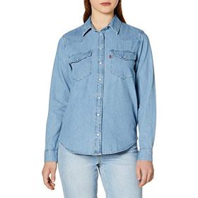 Levis The Ultimate Western Mavi Kot Kadın Gömlek