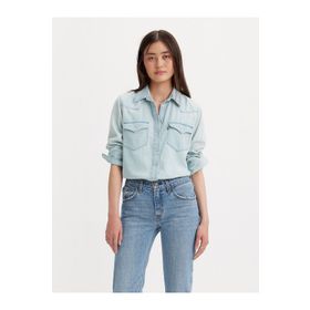Levis The Ultimate Western Mavi Kot Kadın Gömlek