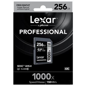 Lexar 1000X 256GB 150MB/s SDXC Hafıza Kartı