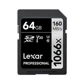 Lexar 1066X 160 MB/s UHS-I SDHC 64 GB Hafıza Kartı