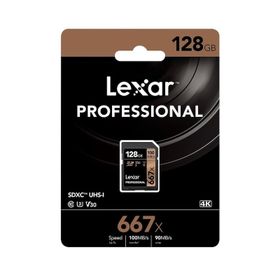Lexar 128 gb 100 mb/s 667x Sdxc Profesyonel Hafıza Kartı