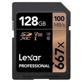 Lexar 128 gb 100 mb/s 667x Sdxc Profesyonel Hafıza Kartı