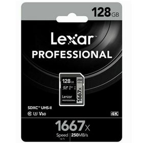 Lexar 128 gb 250 mb/s Sdxc 1667x Hafıza Kartı