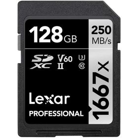 Lexar 128 gb Professional 1667x UHS-II SDXC Hafıza Kartı