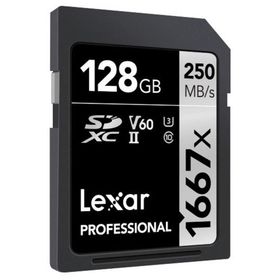 Lexar 128 GB SDXC Class10 UHS - II u3 - 250 MB/s 1667x Hafıza Kartı