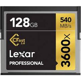 Lexar 128GB Professional 3600x CFast 2.0 Hafıza Kartı