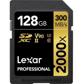 Lexar 2000X Professional 128Gb 300MB/s SDXC Hafıza Kartı