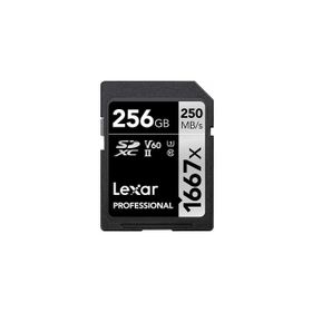 Lexar 256 GB Professional 1667X SDXC 250 MB/s V60 Hafıza Kartı