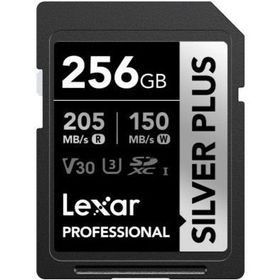 Lexar 256 GB Profesyonel Silver Plus UHS-I SD Hafıza Kartı