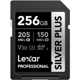 Lexar 256 GB Profesyonel Silver Plus UHS-I SD Hafıza Kartı