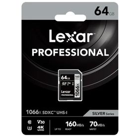 Lexar 64GB High-Performance 1066x microSDXC™ UHS-I, 160MB/s okuma 70MB/s yazma C10 A2 V30 U3 Hafıza Kartı