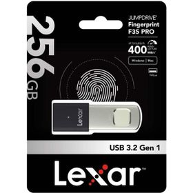 Lexar JumpDrive Fingerprint F35 Pro LJDF35P256G-RNBNG 256 GB Flash Bellek