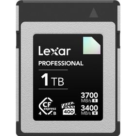 Lexar LCXEXDM001T-RNENG 1 TB Professional CFExpress Diamond Series 4.0 Type-B 3700 MB/S Okuma 3400 MB/S Yazma Kart Bellek