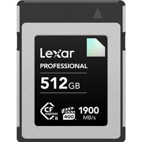 Lexar LCXEXDM512G-RNENG 512 GB Professional Cfexpress Type-B Card Up to 1900 MB/S Read 1700 MB/S Write VPG 400 Bellek Kartı