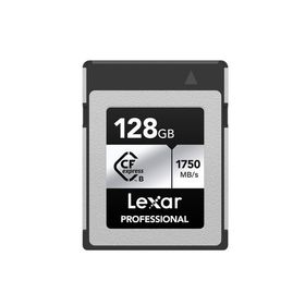 Lexar LCXEXSL128G-RNENG 128 GB CF-EXP Professional Cfexpress Type B Card Silver Serie Up to 1750 MB/S Read 130 Bellek Kartı