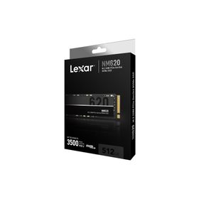 Lexar LNM620X512G-RNNNG NM620X 512 GB Gen 3x4 3500/2400 MB/sn NVMe PCIe M.2 SSD