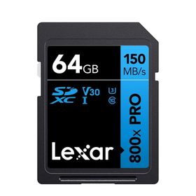 Lexar LSD0800P064G-BNNNG 64 GB SDXC 150 MB/S Read C10 V30 U3 Bellek Kartı