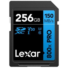 Lexar LSD0800P256G-BNNNG 256 GB SD Professional 800X Pro SDXC UHS-I 150 MB/S 45 MB/S C10 Kart Bellek