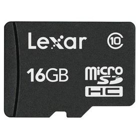 Lexar LSDMI16GABEUC10A 16GB MicroSDHC + SD Adaptör Class 10 Hafıza Kartı