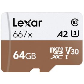 Lexar LSDMI64GB667A 667X 64 GB 100Mb/Sn MicroSDXC Hafıza Kartı