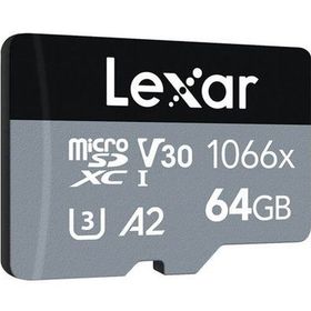 Lexar Professional 1066X Class 10 UHS-I U3 A2 V30 64 GB Micro SD Kart