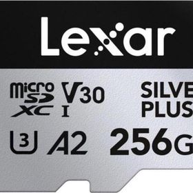 Lexar Professional 256 GB 205 MB/s Silver Plus Mikro SD Hafıza Kartı