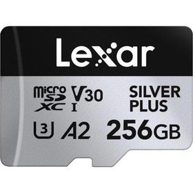Lexar Professional 256 GB 205 MB/s Silver Plus Mikro SD Hafıza Kartı