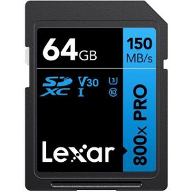 Lexar Professional 800X Pro SDXC LSD0800P064G-BNNNG 64 GB C10 V30 U3 Hafıza Kartı
