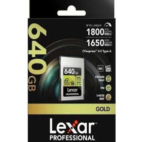 Lexar Professional Gold CFexpress 4.0 Type-A 640 GB Hafıza Kartı