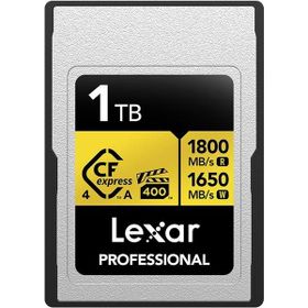 Lexar Professional Gold LCAGOLD001T-RNENG CFexpress 4.0 Type-A 1 TB Hafıza Kartı