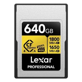Lexar Professional Gold LCAGOLD640G-RNENG CFexpress 4.0 Type-A 640 GB Hafıza Kartı